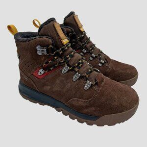 Salomon Boots Mens 7.5 Waterproof Thinsulate Leather Winter Hiking Ortholite